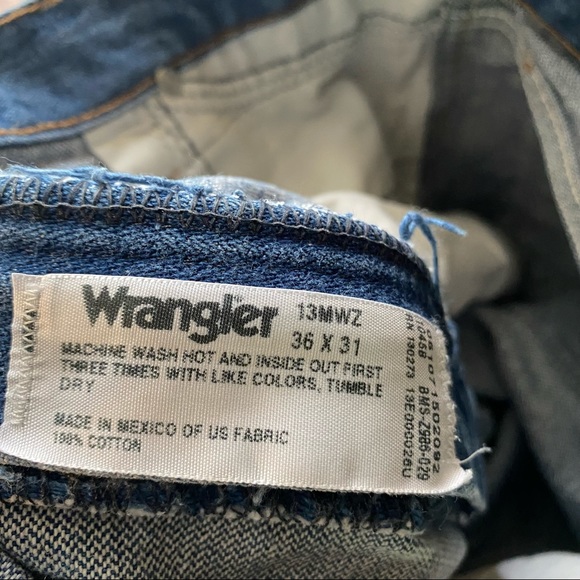 Wrangler boot cut men's jeans 36x31 - Picture 10 of 10